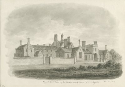 Lichfield - Union Workhouse door John Buckler