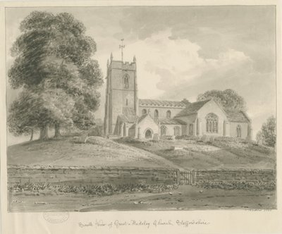 Madeley Kerk door John Buckler