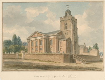 Middlesex - Twickenham Church door John Buckler
