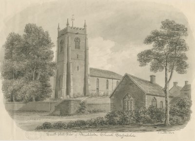 Mucklestone Kerk door John Buckler