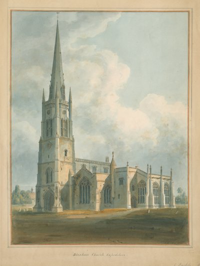 Oxfordshire - Bloxham Kerk door John Buckler