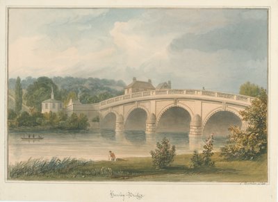 Oxfordshire - Henley upon Thames Brug, 1826 door John Buckler