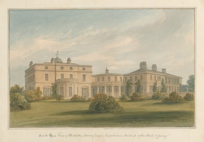 Oxfordshire - Middleton Stoney Huis, 1827 door John Buckler