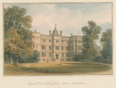 Oxfordshire - Rousham House door John Buckler
