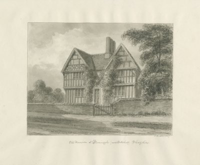 Patshull - Oud Landhuis in Boningale door John Buckler