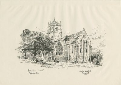 Pattingham Church door John Buckler