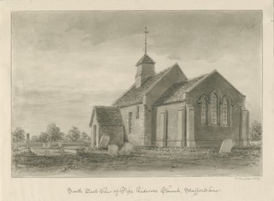 Pipe Ridware Kerk door John Buckler