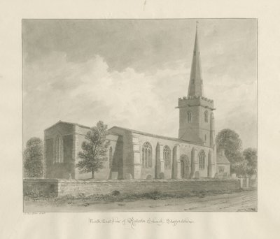 Rolleston Kerk door John Buckler