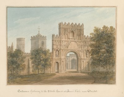 Somerset - Bristol - Ingangspoort naar de Stalhof bij Arno