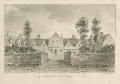 Stafford - Almhouses door John Buckler
