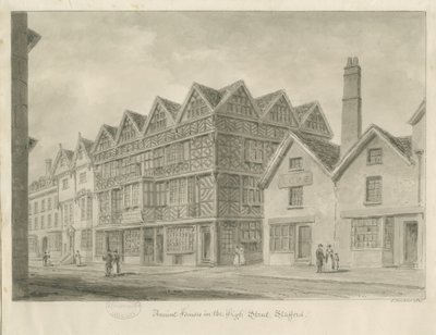 Stafford - Oude High House door John Buckler