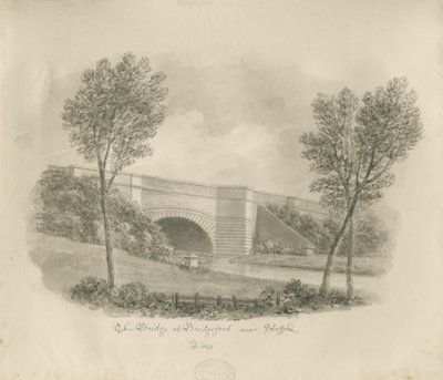 Stafford - Brug bij Bridgeford door John Buckler
