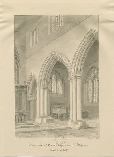 Stafford - Interieur van St. Mary