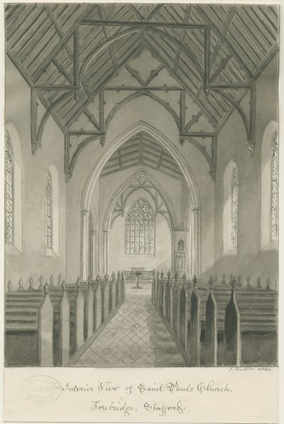 Interieur van St. Paul