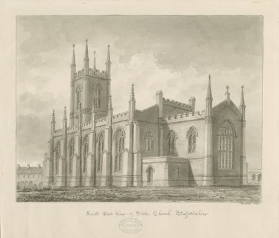 Stoke-upon-Trent Kerk [Nieuw] door John Buckler