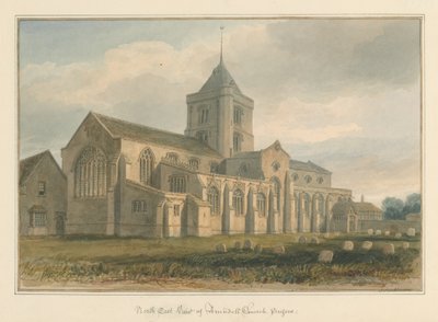 Sussex - Arundel Kerk door John Buckler