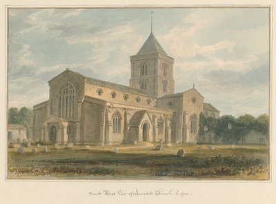 Sussex - Arundel Kerk, 1804 door John Buckler