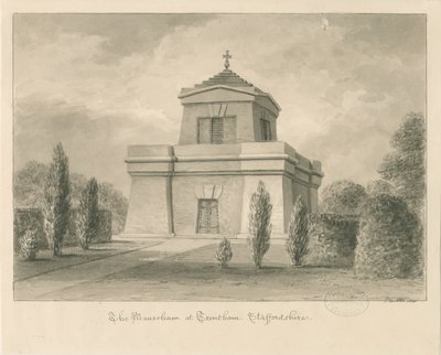 Trentham - Het Mausoleum door John Buckler