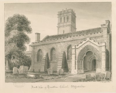 Trentham Kerk door John Buckler