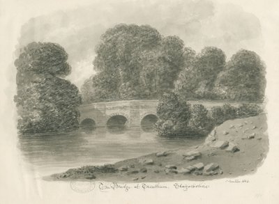 Trentham Hall - Brug door John Buckler