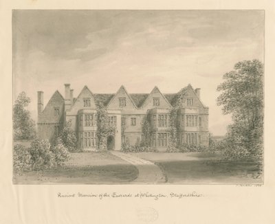 Whittington Hall door John Buckler