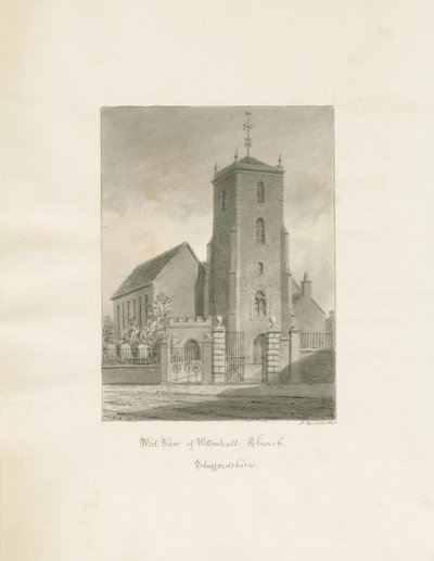 Willenhall Kerk door John Buckler
