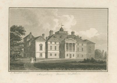 Wiltshire - Amesbury Huis door John Buckler