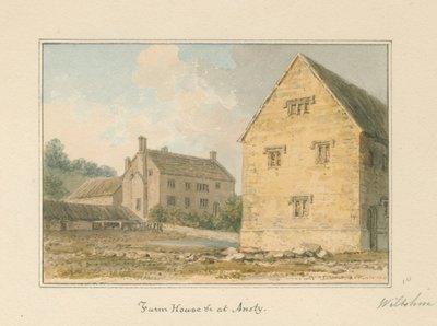 Wiltshire - Ansty - Boerderij, 1817 door John Buckler