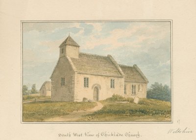 Wiltshire - Chicklade Kerk door John Buckler