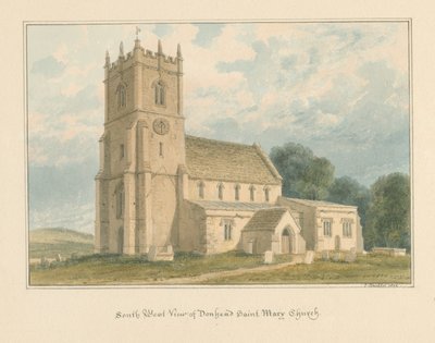 Wiltshire - Donhead Saint Mary Kerk, 1804 door John Buckler