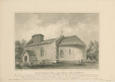 Wiltshire - Manningford Bruce Kerk, 1806 door John Buckler