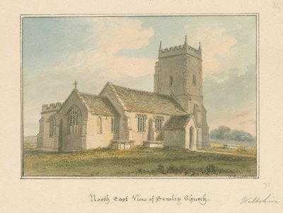 Wiltshire - Semley Kerk door John Buckler