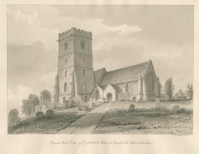 Worcestershire - Droitwich - Dodderhill Kerk door John Buckler
