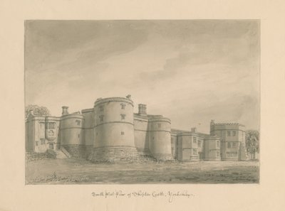 Yorkshire - Skipton Kasteel, 1818 door John Buckler