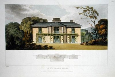 Een Cottage Orne, uit Ackermann