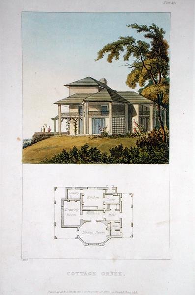 Een Cottage Ornee, uit Ackermann