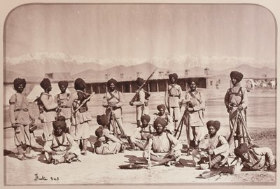 Orde van Verdienste Sepoys, 23e (Punjab) Regiment van Bengaalse Inheemse Infanterie (Pioniers) door John Burke