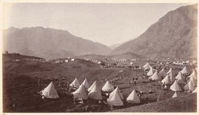Shergai Heights richting Ali Musjid, circa 1878 door John Burke
