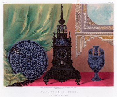 Damascener Werk door John Burley Waring