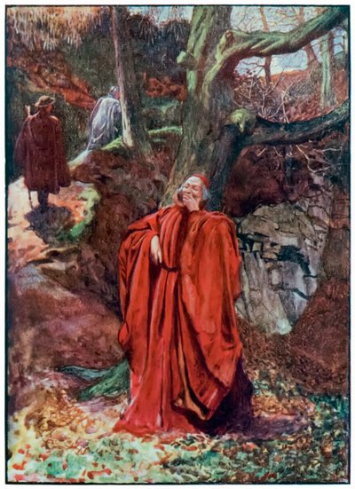 "Christen en Hoopvol verlaten Atheïst lachend" uit "De Pelgrimsreis Van Deze Wereld, Naar Die Welke Komt" door John Bunyan door John Byam Liston Shaw