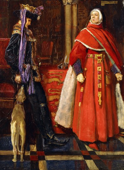 Het is beter de berisping van de wijze te horen dan een man het lied van dwazen, 1901 door John Byam Liston Shaw