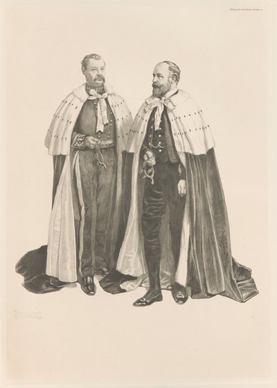 Kroning van koning Edward VII door John Byam Liston Shaw