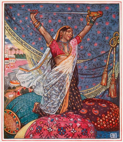 Liefde is een symbool van iets heiligs door John Byam Liston Shaw