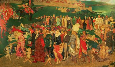 Liefde de overwinnaar door John Byam Liston Shaw