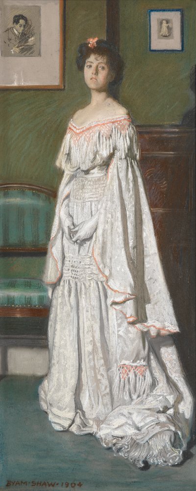 Mevrouw Paul Konody [Isabel Codrington] door John Byam Liston Shaw