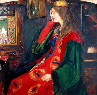 De voortgang van de prins door John Byam Liston Shaw