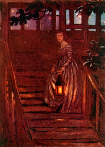 Verdi, Rigoletto (kleurenlitho) door John Byam Liston Shaw