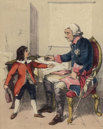 Frederik de Grote en zijn neef door John Callcott Horsley