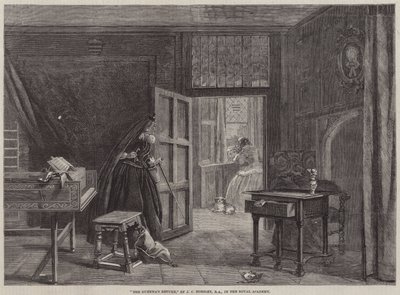 De Terugkeer van de Gouvernante door John Callcott Horsley