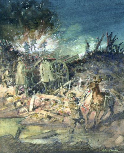 Slagveld door John Cameron